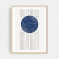 thumbnail image 2 of Blue Minimalistic Art - Illustration Unframed Wall Art Print 8 x 12 inches, 2 of 72