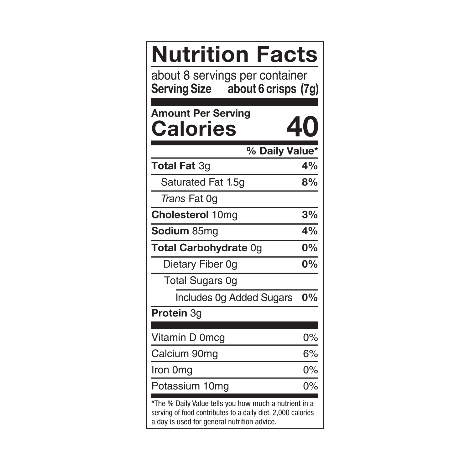 (2 pack) Mrs. Cubbison's Parmesan Cheese Crisps for Salad Toppings and Snacking, 1.98 oz