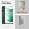 thumbnail image 2 of Protector de pantalla Spigen Glas.tr EZ Fit para Galaxy S22 Plus, paquete de 2, 2 of 8