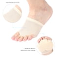 thumbnail image 3 of Almohadillas para Zapatos de Pata de Baile 1 par de Correas para Pies 5 Dedos Almohadilla para Pata de Ballet Zapatos de Protección para antepié de Baile Altamente Flexibles ANGGREK  Otros, 3 of 8