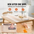 thumbnail image 4 of VEVOR Clear Table Cover Protector, 36"x36"/916 x 916 mm Table Cover, 1.5 mm Thick PVC Plastic Tablecloth, Waterproof Desktop Protector for Writing Desk, Coffee Table, Dining Room Table, 4 of 9