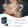 thumbnail image 4 of Hybrid Active Noise Cancelling Wireless Earbuds, 6 Mics Smart Noise Cancelling 55H Playtime, 32 Preset EQs via APP, Bluetooth 5.3 ENC AI Call Earb uds, IPX8 Waterproof, 4 of 7