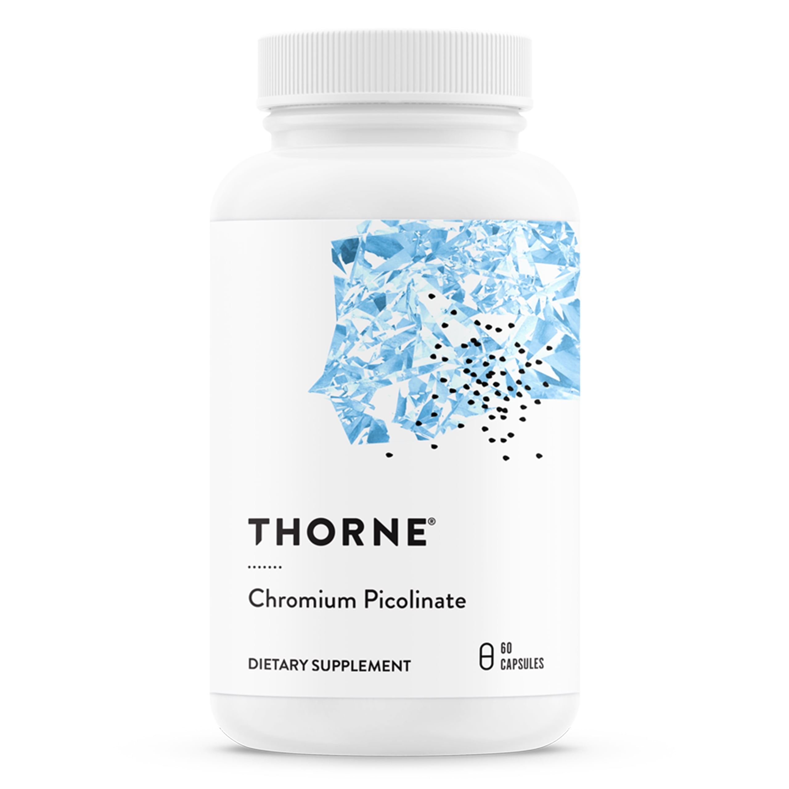 Thorne Chromium Picolinate 500mg Chromium 60 Capsules