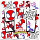 thumbnail image 1 of wonima02 Spidey and His Amazing Friends Tattoos Party Favors Bundle ~ 70+ Perforated Individual 2" x 2" Spidey & Friends Temporary Tattoos for Kids Boys Girls (Spidey Party Supplies MADE IN USA), 1 of 1