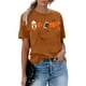 thumbnail image 1 of Fiudx Camisas para Mujer Camiseta Estampada a La Moda para Mujer, Blusa de Manga Corta, Tops Informales con Cuello Redondo, 1 of 5
