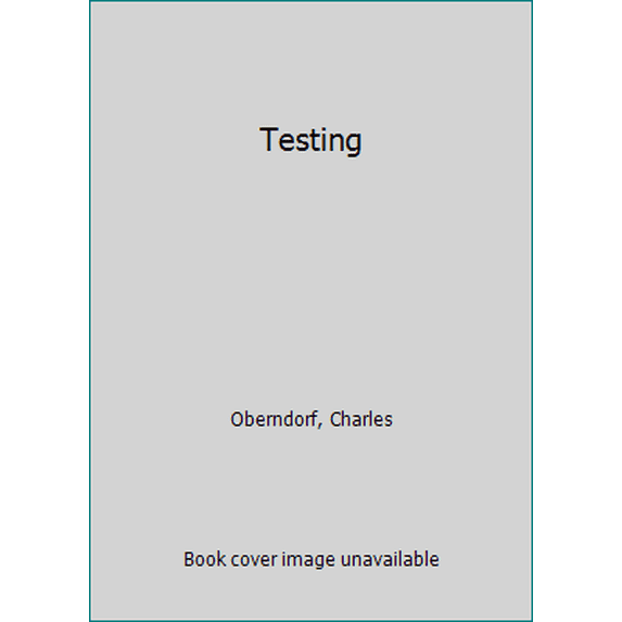 Pre-Owned Testing (Unknown) 0553561812 9780553561814