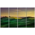 thumbnail image 2 of Green Rolling Hils in Crete Senesi - Landscape Canvas Wall Art, 2 of 3
