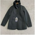 thumbnail image 3 of Lands’ End Women’s Quilted Hooded Jacket, Lightweight Warm Casual Coat, Black, Size XS, 3 of 3
