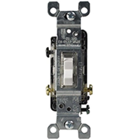 Switch Tog 15A120V Lt Wh S02-01461-GLW