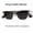 Metal Frames + Sun Lenses, variant on Trendy Ultra-Light Smart Eyewear, Interchangeable Blue Light & Sun Lenses, Built-in Mic for Calls, Surround Sound & HiFi Music