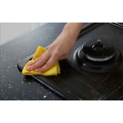 idee No Mildew, Non-Scratch Disposable Scouring Sheets (60 Sheets/roll) for Dish-Washing, Cleaning, Scrubbing, PW01Y, Yellow