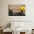 thumbnail image 2 of Elephant Stock Elephant And Yellow Daffodil Wall Art - Horizontal Canvas Wall Art - Living Room Wall Decor - Animal Canvas - Brown And Gray Decor - 36" x 24", 2 of 8