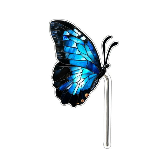 JoyMoreHome Flower Pot Decoration, Flower Pot Decoration Butterfly Pendant, Cute Small Animals Painted Pendant Potted Plant Green Plant Personalized Decoration