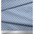 thumbnail image 2 of Soimoi Georgette Viscose Fabric Geometric Small Fabric Prints by Yard 42 Inch Wide, 2 of 3