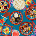 thumbnail image 6 of Mighty Woman Superhero Birthday Party Supplies Set Plates Napkins Cups Tableware Kit for 16, 6 of 7