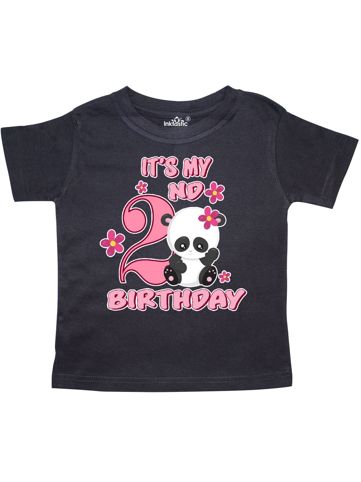 inktastic Its My First Birthday with Panda Bear Toddler T-Shirt
