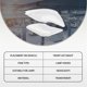 thumbnail image 4 of Car Headlights Cover Shell parent Lens Lampshade Headlight Cover Lampshade Lamp Shade for Ford, 4 of 5