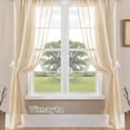 thumbnail image 4 of Metal Leaf Vintage Curtain Drapery Tiebacks Curtain Hook Drapery Holdbacks Drapes Linen Holder, White, 4 of 8