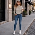 thumbnail image 6 of Lolmot Floral Lace Long Sleeve Shirts for Women, Plus Size Sheer Mesh Blouse for Club Party, See Through Fall Fashion Clothes, 6 of 8