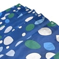 thumbnail image 3 of Yayeee Shower Curtain with Hooks 72"x72" Waterproof Fabric Bathroom Hanging Decor, Green Dots, 3 of 5