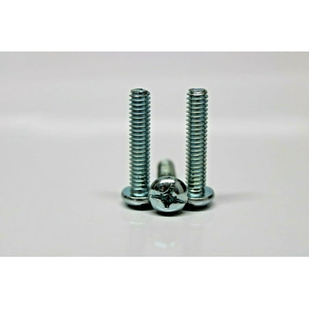 

1/4 -20 Machine screws Combo round head Zinc plated Carbon steel (1-1/4 10Pcs)