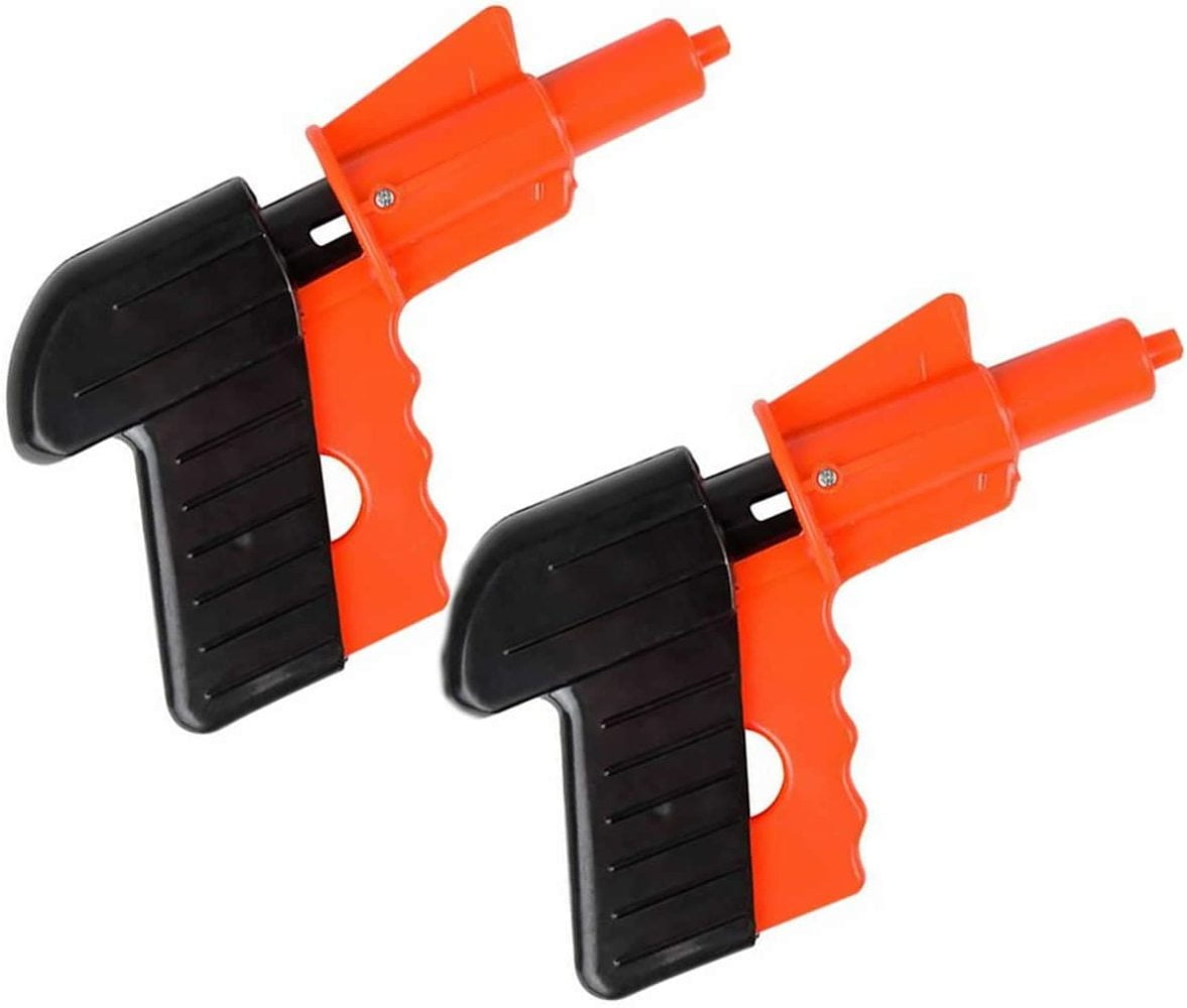 4 NEW POTATO GUNS CLASSIC KIDS TOY PISTOL POTATOE SPUD LAUNCHER GUN GAG GIFT 