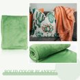 thumbnail image 3 of EXHUMKY Manta De Polar Verde Para Uso En Hogar Y Cálida Ideal Para Acampar, 3 of 6