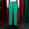 thumbnail image 3 of B91xZ Pantalon de Jogging pour Femmes Taille Haute Extensible Cargo, Vert TG, 3 of 4