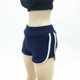 thumbnail image 4 of Pantalones cortos de a escala 1/6 en miniatura, ropa de muñeca, colección de accesorios, regalos para adultos, tela suave para figuras de acción Azul, 4 of 8