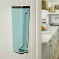 thumbnail image 3 of Cheers.US Wall-Mounted Plastic Grocery Bag Reusable Garbage Bag Dispenser Trash Bag Holder Organizer Saver Container Storage Box Kitchen for Plastic Bag, 3 of 7