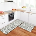 thumbnail image 5 of Boho Kitchen Rug and Rug Set of 2, Modern Farmhouse Kitchen Rug, Non-Slip Washable Moroccan Boho Kitchen Mat with Rubber Backing for Front Sink Bohemian Farmhouse Kitchen Decor 17x30+17x47Inch, 5 of 6