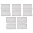 thumbnail image 2 of Caja De Juego De Cartucho De Cubierta Antipolvo Transparente De 10 Piezas Para Nintendo Game Boy Advance Gba Noticed EL008326-00, 2 of 2