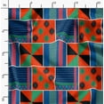 thumbnail image 2 of Soimoi Polyester Fleece Red Fabric By the Yard - 56 Inch Wide - African Tribal Material - Artistic and Modern Patterns for Various Uses Printed Fabric, 2 of 6