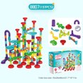 thumbnail image 5 of Juguete De Bloques De Construcción De Pista De Carrera De Canicas DIY Creativity Constructor Toy DIY Construction Toy Regalo para niños (197pcs) Ehuebsd libre de BPA, 5 of 5