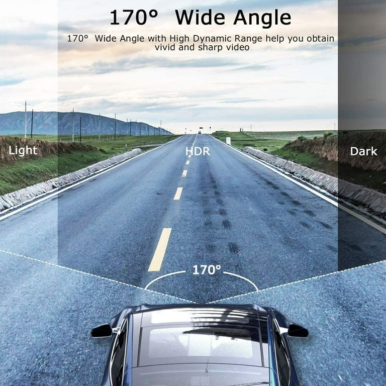 WheelWitness HD PRO Dash Cam with GPS - 2K Super HD - 170° Lens - 16GB  microSD - Advanced Driver Assistance - For 12V Cars & Trucks - Night Vision Dashboard  Camera Ambarella A7LA50 Car Security DVR - WheelWitness