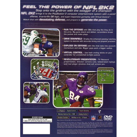 Pre-Owned Nfl 2K2 (Playstation 2) (Used - Good)