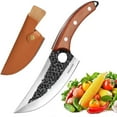 thumbnail image 3 of 7 inch Chef Knife -DFITO Butcher Knife for Meat, Japanese High Carbon Meat Cleaver Knife, 3 of 8