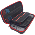 thumbnail image 1 of Estuche para juegos Nintendo Switch (cremallera roja), estuche OLED para Nintendo Switch con 20 ranuras para tarjetas, accesorios para Switch, 1 of 5