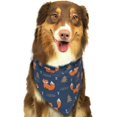 thumbnail image 5 of Dog Bandanas, Mushroom Tree Fox Adjustable Dog Scarf Triangle Bib Handkerchief Accessories for Small Medium Large Dogs, Cats, Pets, 5 of 6