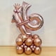 thumbnail image 2 of 32 globos de látex metálicos para decoración de cumpleaños de adultos, globos de aluminio con números de oro rosa, suministros para fiestas de cumpleaños de 18, 21, 30, 40, 50 y 60 años, 2 of 5