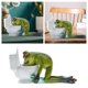 thumbnail image 2 of Rana Divertida Rana Delante Del Inodoro Rana Vomitando Estatua Decoración De Escritorio 1 Unidad, 2 of 8