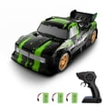 thumbnail image 1 of Zootealy High-Speed Drift Car D832 1/16 Scale RC Vehicle 2.4GHz Remote Control Car with Spraying Function (Green Three-Battery Version), 1 of 7