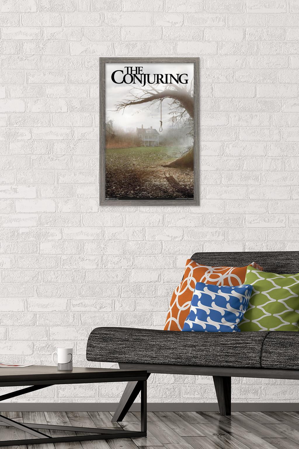 The Conjuring - One Sheet Wall Poster, 14.725" x 22.375", Framed