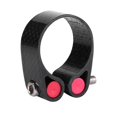 thumbnail image 1 of Quick Release  Post Clamp,  Post Clamp, Convenient Design Black Simple Installation Durable Folding Bike For Mountain Bike, 1 of 8