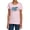 Pink, variant on JLA Watercolor Hair Women's T Shirt, White, Large