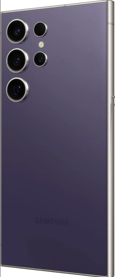 Unlocked for All Carriers Samsung Galaxy S24 Ultra 5G SM-S928 Cell Phone 256GB 12GB RAM Titanium Violet