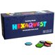 thumbnail image 1 of Hexaquest: Juego de mesa de trivia estratégica - 1500 preguntas 6 categorías 65 fichas hexagonales Bolsa de lujo - Rápido de aprender, 1 of 1