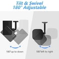 thumbnail image 3 of Soporte de techo para altavoz Notiela, inclinable y giratorio, ajustable, 3 of 7