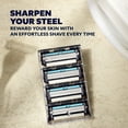 thumbnail image 4 of Dollar Shave Club Men's Razor 4-Blade Razor Starter Set 1 handle, 2x 4-blade razor blade refills, 4 of 8