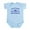Sky Blue, variant on CafePress - Future Swimmer Infant Bodysuit - Baby Light Bodysuit, Size Newborn - 24 Months